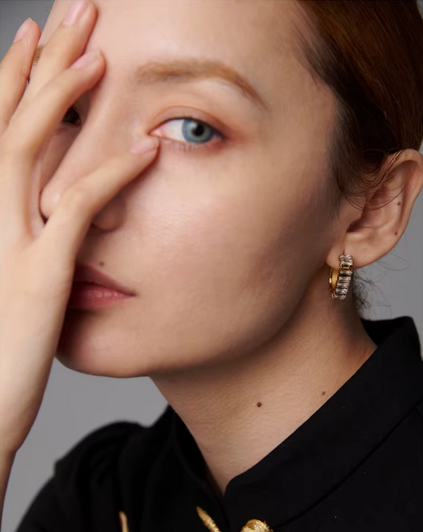 Stella – Trendiga örhängen med cubic zirconia