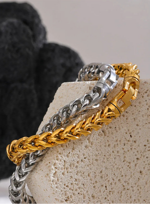Marceau – Kraftfull länkdesign i guld