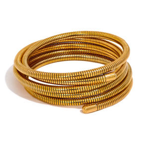 Cirelle – Skulpturalt armband i spiraldesign