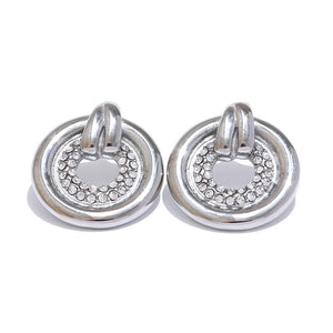 Halo – statementörhängen med cubic zirconia