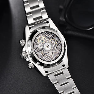 Top trends New PAGANI DESIGN 40MM Fashion Rainbow Bezel Men Mechanical Wristwatch Stainless Steel 10Bar Waterproof Watch for Men