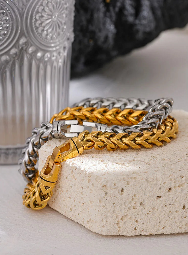 Marceau – Kraftfull länkdesign i guld
