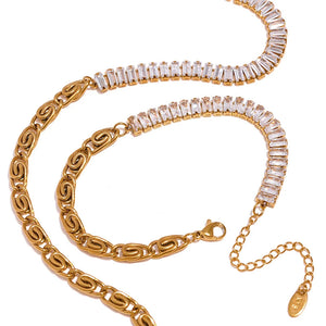 Elise - Guld Plätering Set