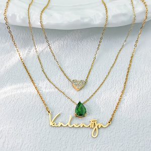 Eterna Name Necklace – Personligt namn i guld