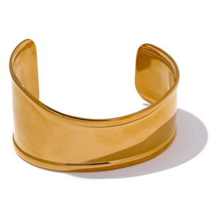 Navaro – Elegant Cuff i PVD-guld