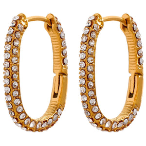 Amara – Eleganta Hoop örhängen